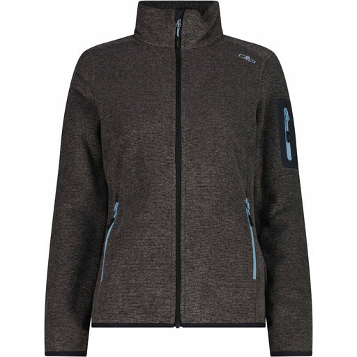CMP CMP WOMAN KNITTECH FLEECE JACKET Fleece 31UZ Antracite-Cool Blue