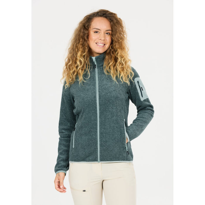 CMP CMP WOMAN KNITTECH FLEECE JACKET Fleece F520 Trek Green