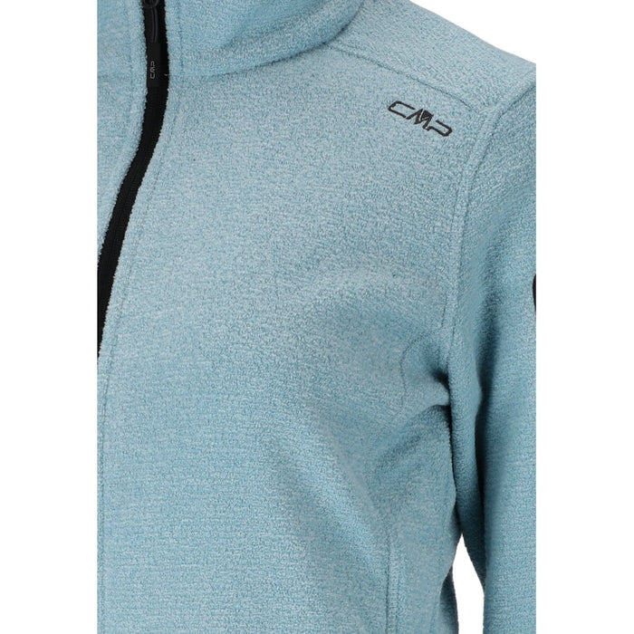CMP CMP WOMAN KNITTECH FLEECE JACKET Fleece L514 Cool Blue
