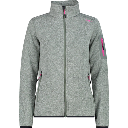 CMP CMP WOMAN KNITTECH FLEECE JACKET Fleece 09ES Mineral-Antracite