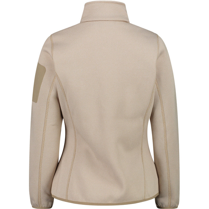 CMP CMP WOMAN KNITTECH FLEECE JACKET Jacket 09XS Bianco Gesso-Sesamo