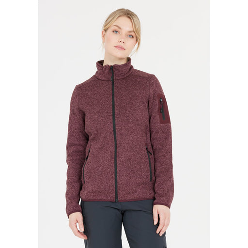 CMP CMP WOMAN KNITTECH FLEECE JACKET Fleece 15CP Burgundy-Antracite