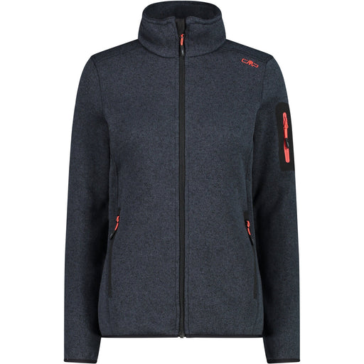 CMP CMP WOMAN KNITTECH FLEECE JACKET Fleece 21UM Titanio-Campari
