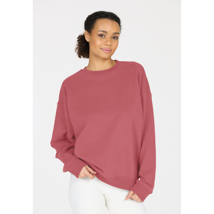 ATHLECIA Cabell W Crew Neck Sweatshirt 4378 Roan Rouge