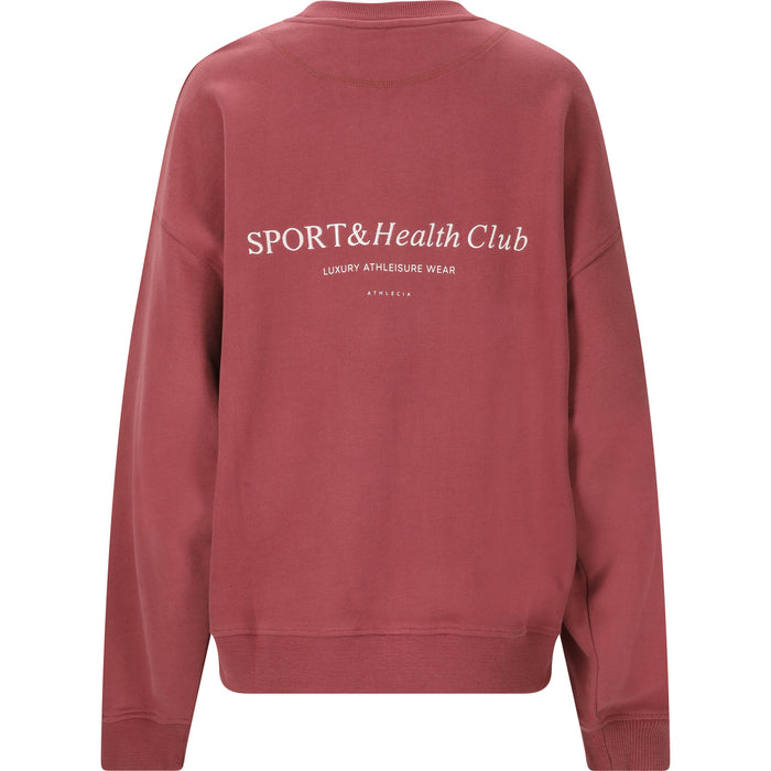 ATHLECIA Cabell W Crew Neck Sweatshirt 4378 Roan Rouge