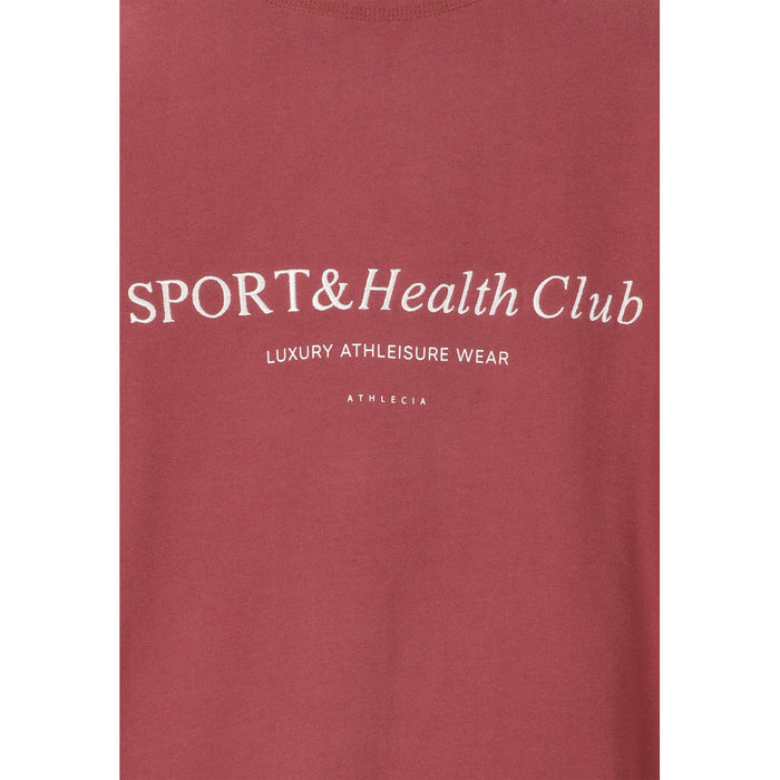ATHLECIA Cabell W Crew Neck Sweatshirt 4378 Roan Rouge