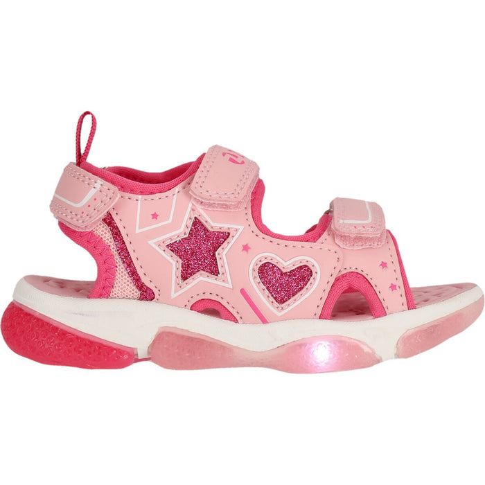 ZIGZAG Callisto Kids Sandal W/Lights Sandal 4001 Pink glo