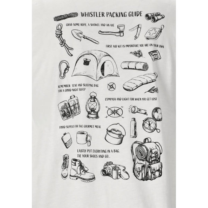 WHISTLER Caloot M SS T-Shirt T-shirt 1002 White