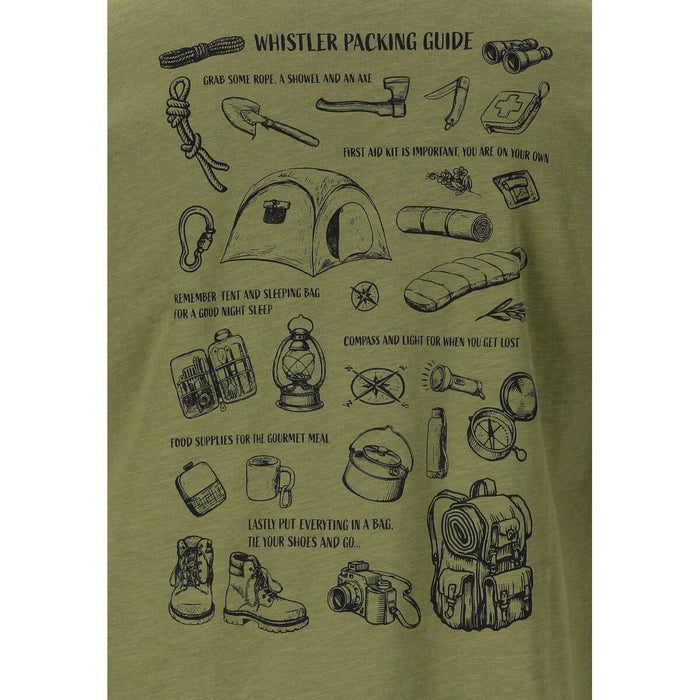 WHISTLER Caloot M SS T-Shirt T-shirt 3232 Loden Green