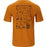 WHISTLER Caloot M SS T-Shirt T-shirt 5264 Pumpkin Spice