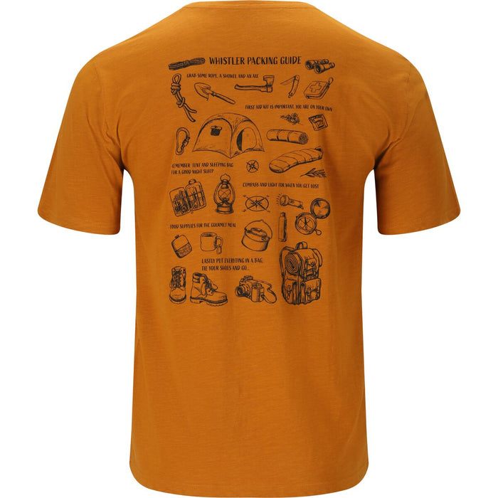 WHISTLER Caloot M SS T-Shirt T-shirt 5264 Pumpkin Spice
