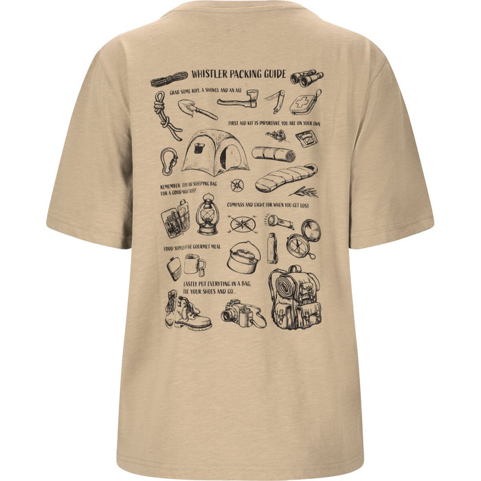WHISTLER Caloot W SS T-Shirt T-shirt 1265 Island Fossil