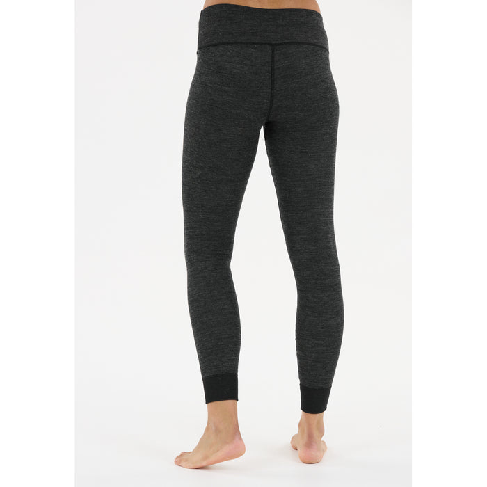 WHISTLER Camea W Highwaist Merino Wool Pants Baselayer 1011 Dark Grey Melange