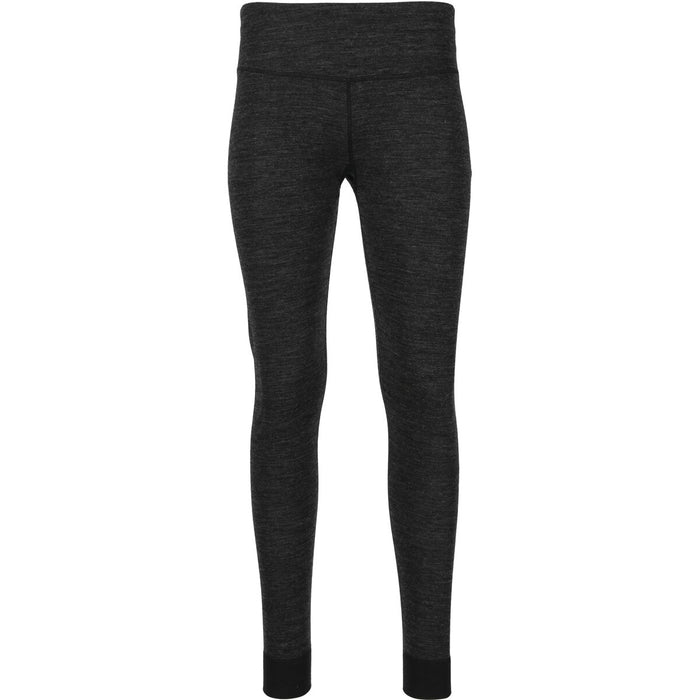 WHISTLER Camea W Highwaist Merino Wool Pants Baselayer 1011 Dark Grey Melange