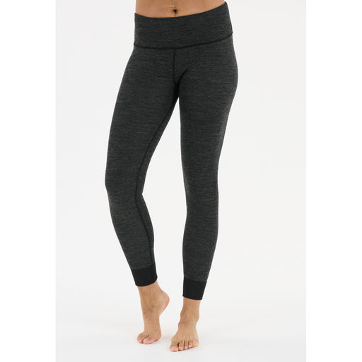 WHISTLER Camea W Highwaist Merino Wool Pants Baselayer 1011 Dark Grey Melange