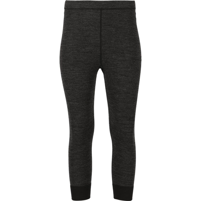WHISTLER Camea W Merino Wool Baselayer 3/4 Pants Baselayer 1011 Dark Grey Melange