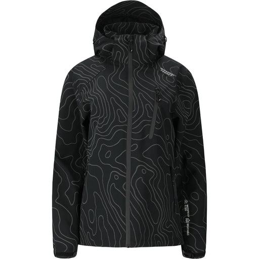 WEATHER REPORT Camelia W AOP AWG Jacket W-PRO 15000 Jacket 1001B Black