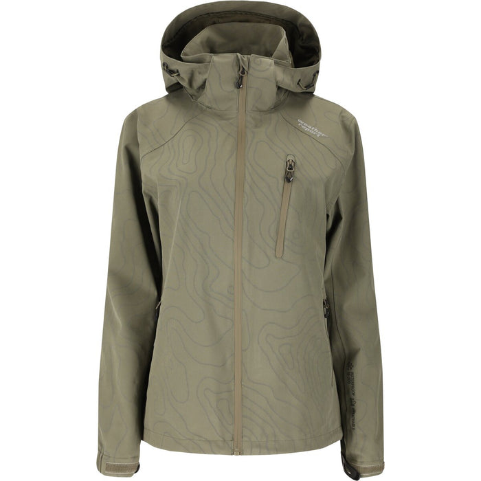 WEATHER REPORT Camelia W AOP AWG Jacket W-PRO 15000 Jacket 3146 Tea Leaf