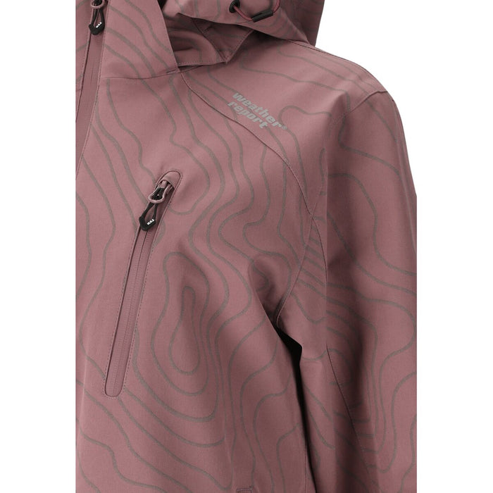 WEATHER REPORT Camelia W AOP AWG Jacket W-PRO 15000 Jacket 4191 Flint