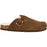 CRUZ Camillo Leather Cork Clog W/warm Lining Sandal 5007 Mustang