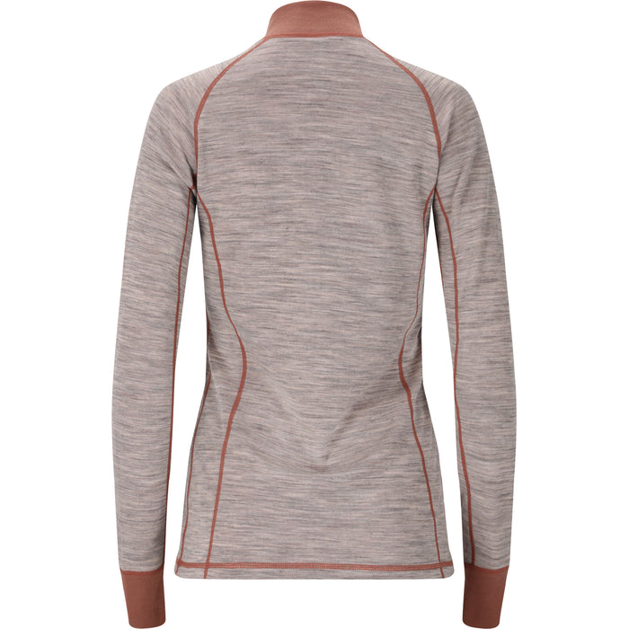 WHISTLER Candee W Merino Wool Ski Pulli Midlayer 1109 Burlwood