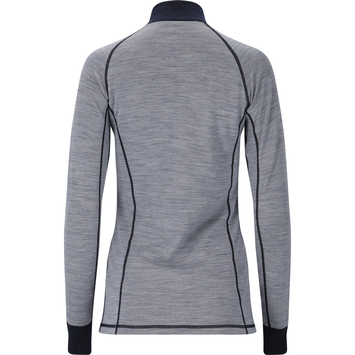 WHISTLER Candee W Merino Wool Ski Pulli Midlayer 2161 Dusty Blue