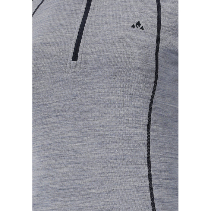 WHISTLER Candee W Merino Wool Ski Pulli Midlayer 2161 Dusty Blue