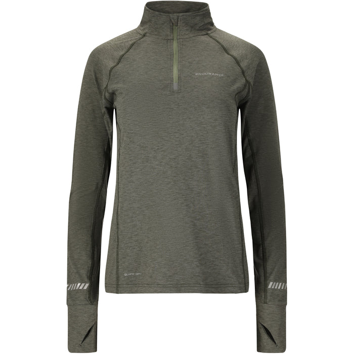 ENDURANCE Canna V2.0 W Melange Midlayer Midlayer 1013 Gunmetal