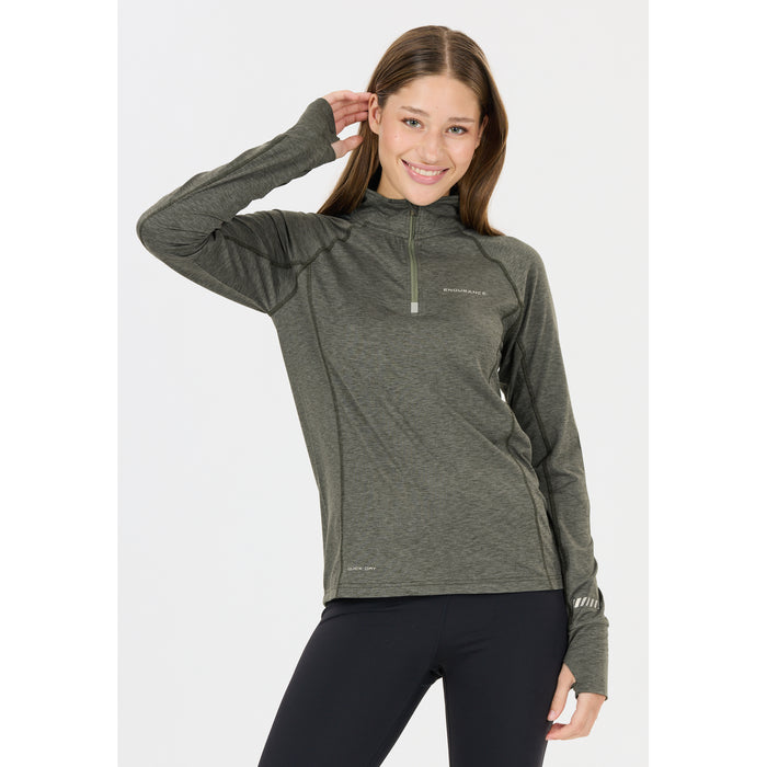 ENDURANCE Canna V2.0 W Melange Midlayer Midlayer 1013 Gunmetal