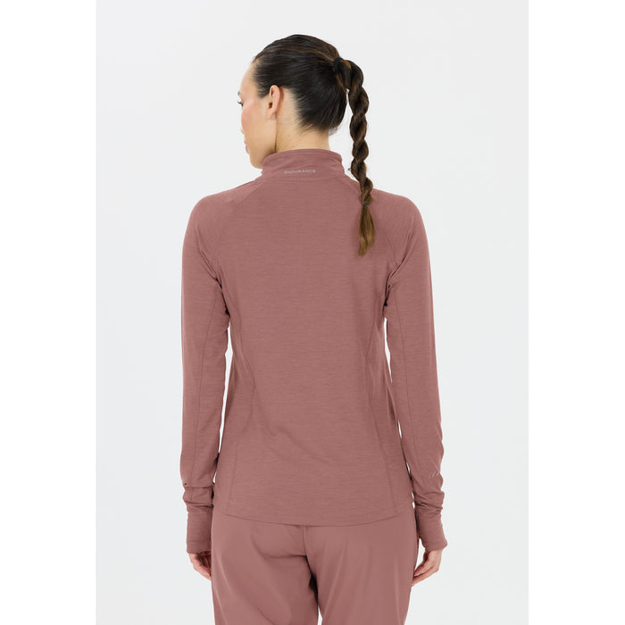 ENDURANCE Canna V2.0 W Melange Midlayer Midlayer 4321 Rose Taupe