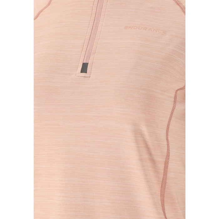 ENDURANCE Canna V2 W Melange Performance Midlayer Midlayer 4240 Peach Whip