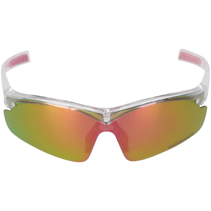 ENDURANCE Capaldi Half-Frame Jr. Sports Glass Accessories 1002 White