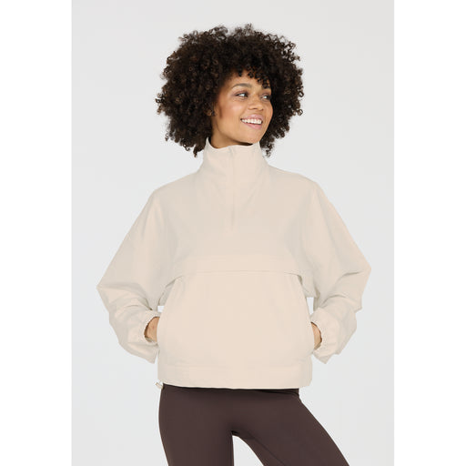 ATHLECIA Carley W Half Zip Jacket 1207 Vaporous Gray