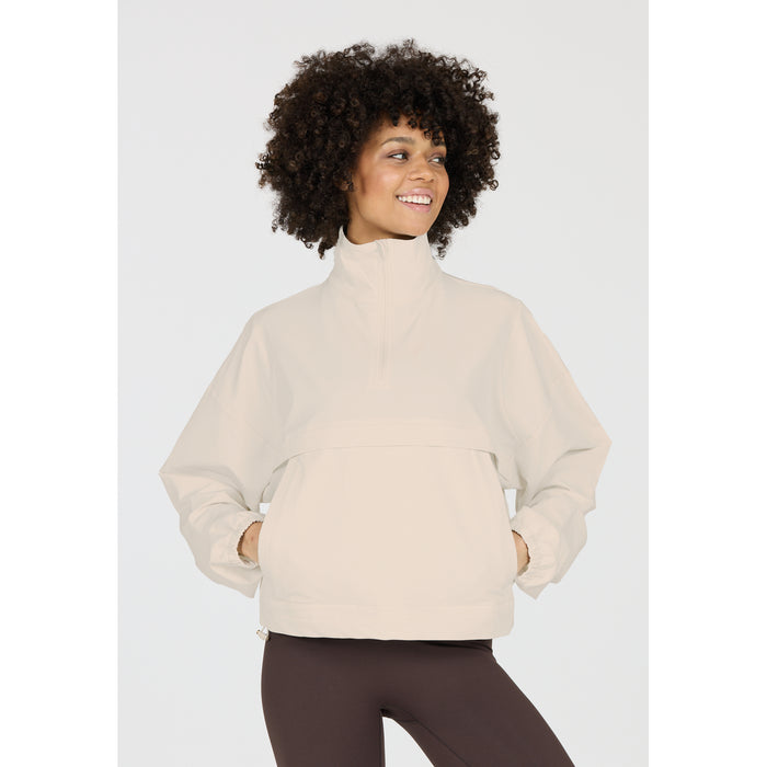 ATHLECIA Carley W Half Zip Jacket 1207 Vaporous Gray