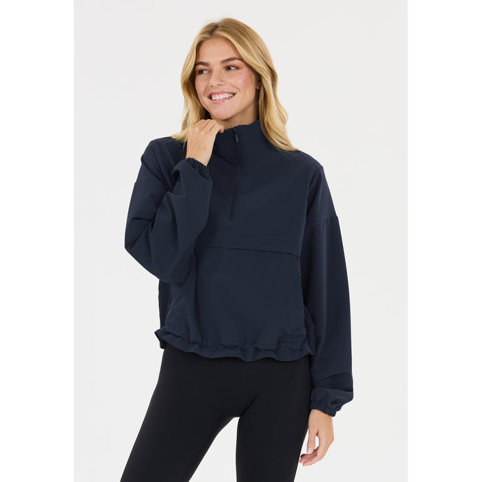 ATHLECIA Carley W Half Zip Jacket 2101 Dark Sapphire