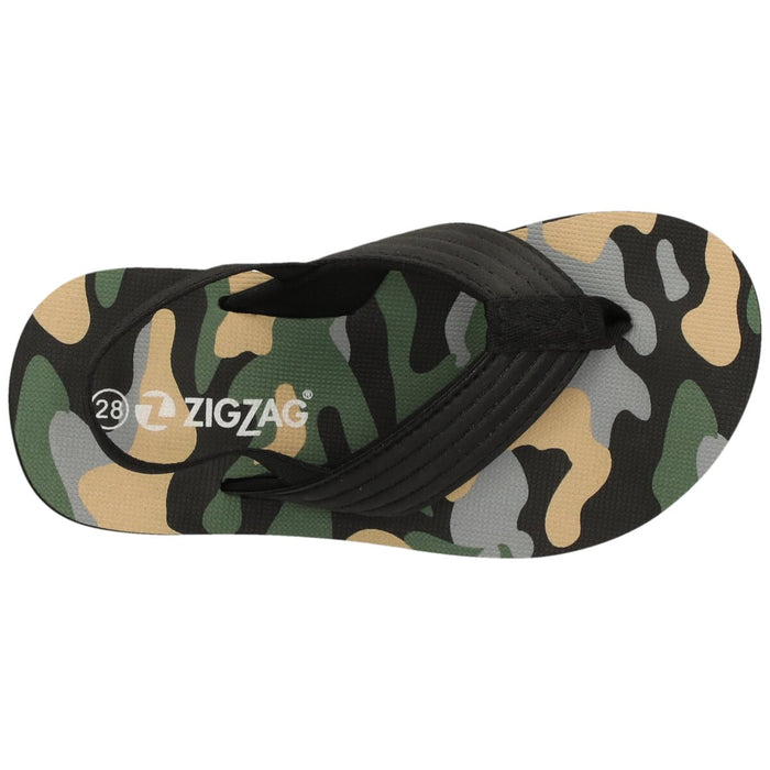 ZIGZAG Carmon Kids Flip Flop Slippers 3050 Sea Spray