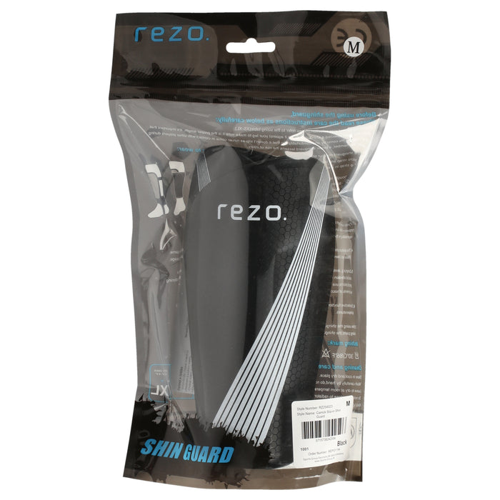 REZO Carrick Slip-in Shin Guard Football 1001 Black