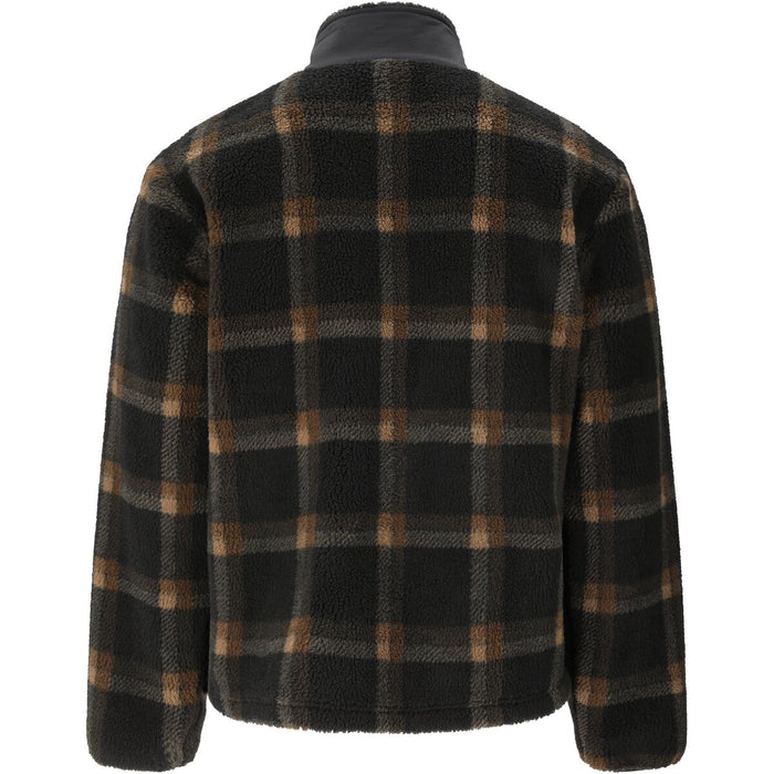 WHISTLER Carrillo M AOP Teddy Fleece Jacket Fleece 1001 Black