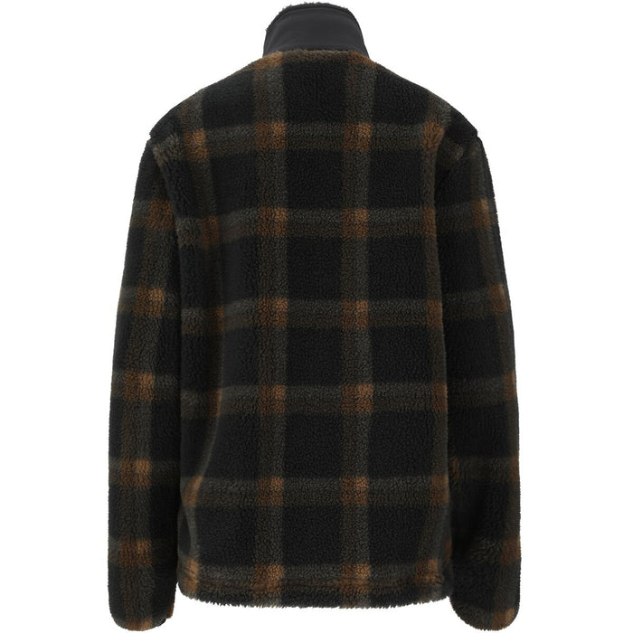 WHISTLER Carrillo W AOP Teddy Fleece Jacket Fleece 1001 Black
