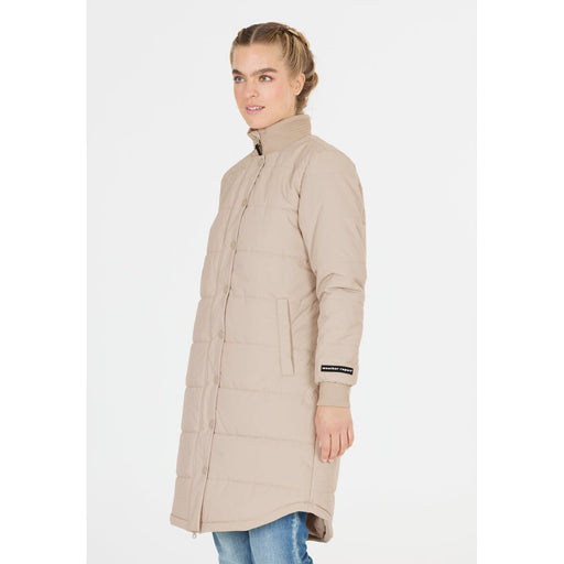 WEATHER REPORT Cassidy Light W Long Puffer Jacket Jacket 1060 Chateau Gray