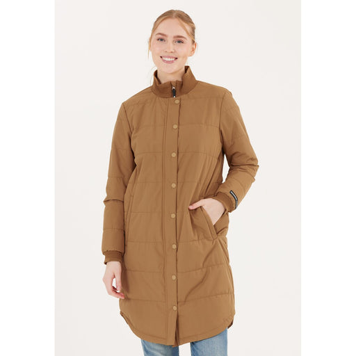 WEATHER REPORT Cassidy W Long Puffer Jacket Jacket 1075 Toasted coconut