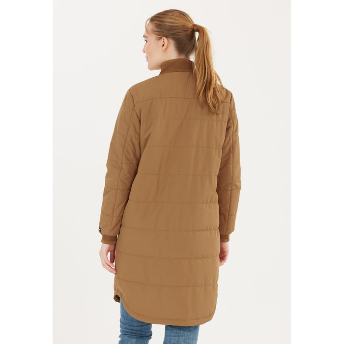 WEATHER REPORT Cassidy W Long Puffer Jacket Jacket 1075 Toasted coconut