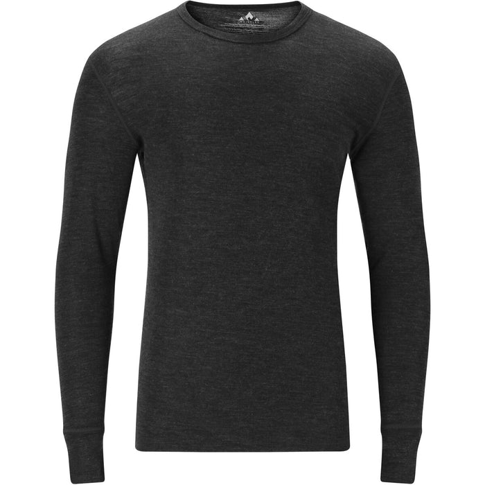 WHISTLER Cerro M Merino Wool L/S Baselayer Set Baselayer 1001S Black
