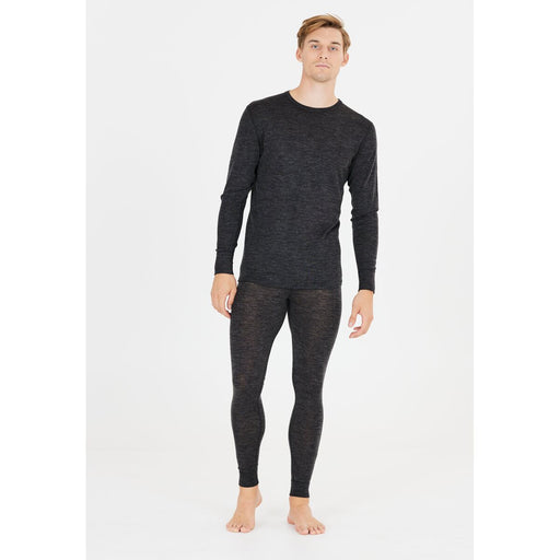 WHISTLER Cerro M Merino Wool L/S Baselayer Set Baselayer 1001 Black