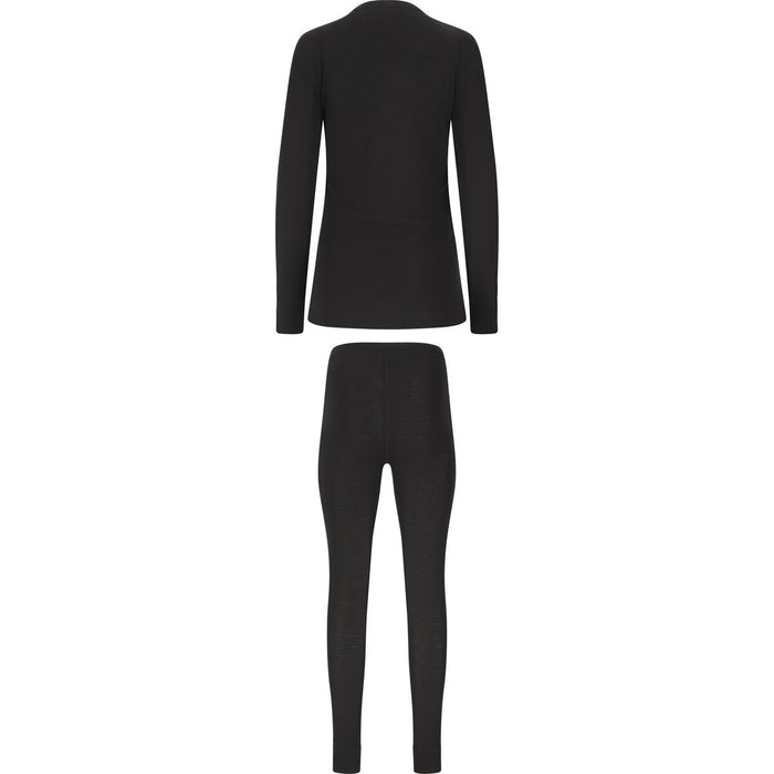 WHISTLER Cerro W Merino Wool Baselayer Set Baselayer 1001S Black