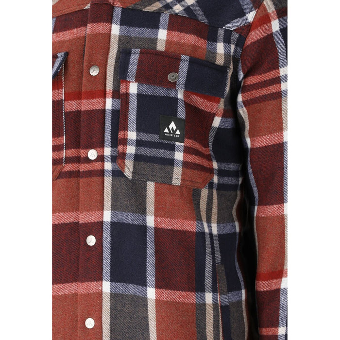 WHISTLER Charley M Loose Teddy Lined Shirt Shirt 2048 Navy Blazer