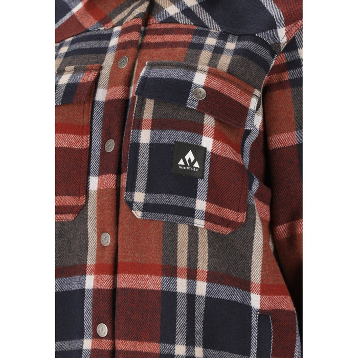 WHISTLER Charley W Loose Teddy Lined Shirt Shirt 2048 Navy Blazer
