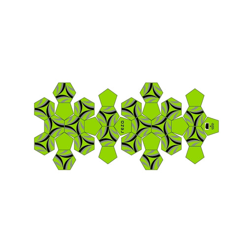 REZO Chiba Luminous Glow football Ball 3091 Wild Lime