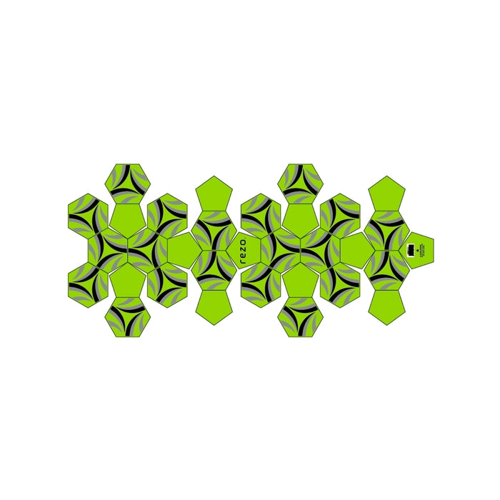 REZO Chiba Luminous Glow football Ball 3091 Wild Lime