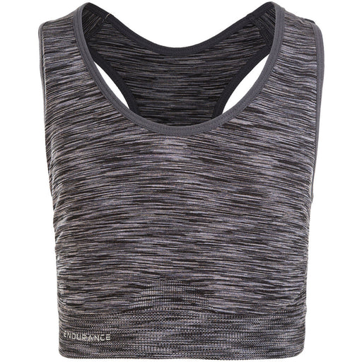 ENDURANCE Civita Jr. Melange Seamless Sports Bra Sports Bra 1001 Black